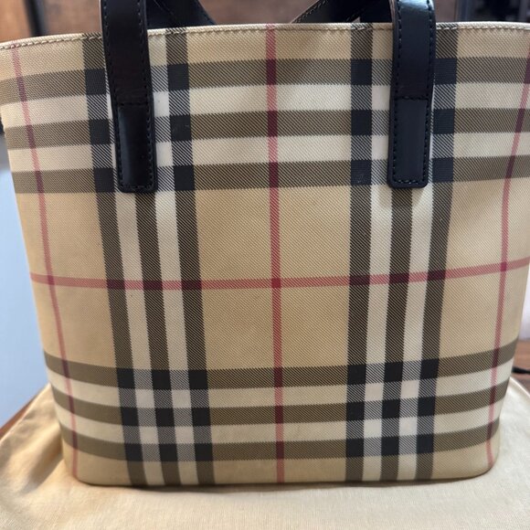 Burberry London Nova Check Top Handle Bag (Tote) - Tags Included - Picture 3 of 12